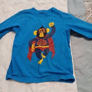 blue boys shirt